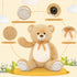 Tezituor 4.3 Feet Giant Teddy Bear Stuffed Animals, Large 52 Inch Plush Teddy Bear for Valentine's Day Gift