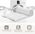 Summer 100% 33x43 Inches Toddler Goose Down Comforter Lightweight Cooling Baby Duvet Insert, Hypoallergenic Organic