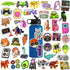 100 Pcs Video Game Stickers, Waterproof Vinyl Cool NFT Pixel Gaming Stickers for Scrapbook Laptops