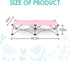 46.5 24 9.5, Regalo My Cot Portable Toddler Bed, Foldable Kids Travel Bed & Camping Cot, Lightweight Sleeping Cot