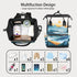 Hsnar Backpack Nature Scenery Mountain Waterproof Diaper Bag Large Capacity Baby Bag with Stroller Straps, Multi-Pocket