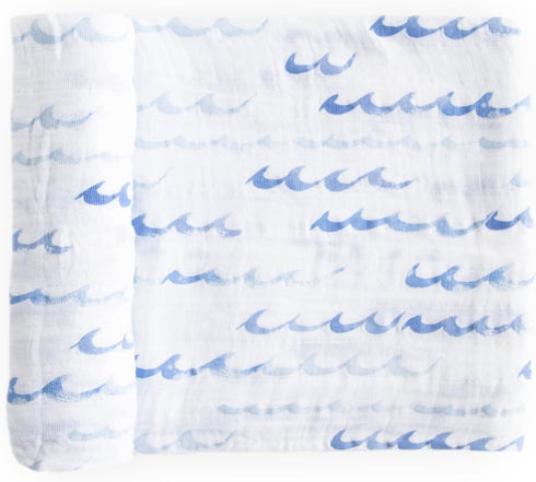 Little Unicorn Premium Cotton Swaddle Baby Blanket | Breathable Fabric | for