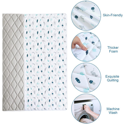 50" 50", Premium Foam Baby Play Mat X Play Mat for Babies and Toddlers, Baby Floor Play Mat Non Slip, Kids Play Mat