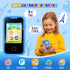 Kids Smart Phone Dinosaur Toys for Boys Ages 3-8, Touchscreen Kids Cell Phone with Music Player & Camera