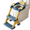 Gorocking Kids Potty Training Toilet Seat with Step Stool Ladder, Bear Design, Adjustable