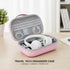Temeemeg Breast Pump Bag with Waterproof Protection, Portable Breast Pump Storage Bag with Organized Compartments