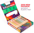 3 In 1 Color Pencils, 12 Colors Set with Brush and Sharpener, Non-Toxic and Vegan for Ages 3 and Up