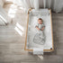 2 Pack 100% 2-Way M(3-6 Transition Swaddle, Cotton Baby Sleep Sack, Zipper Infant Arm Up Swaddle for Newborn Baby Boys