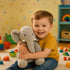 13" Gray Elephant Stuffed Animal - Plush Toy for Boys, Girls, Kids, Baby Shower, Bedtime, Birthday Gift