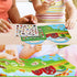 Reusable Sticker Books for Kids, Travel Removable Toddler Farm Sticker Books for 3-5 Year Old Birthday Gifts