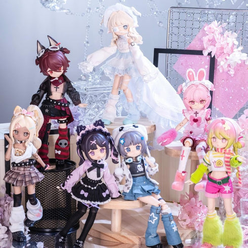 1/12 New Electronic Cute Pet Series Blind Box Mystery Box Action Collectable Anime Figure Model Gift BJD Doll Toys,No