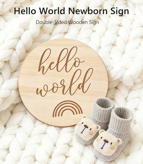 Set Pregnancy Announcement, Baby Announcements Ideas Include Announcement Board, Baby Onesie, Baby Booties, Beanie Hat