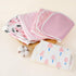 100% 5 Pack 21''X10'' Yoofoss Baby Burp Cloths Organic Cotton Burping Cloths for Babies Boys Girls Large Extra Soft