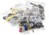 233pcs Technic-Parts, Compatible with Lego-Technic, Gears, Axle-Pin-Connector, MOC Pieces for Replacement