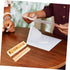 Elegant Wooden Pregnancy Test Keepsake Box with Lid Newborn Announcement Storage Case for Cherished Memories