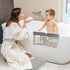 KJR Elbow Set Bath Kneeler and Rest Pad for Baby Bathing, Thick Quick Drying Memory Foam Kneeling Mat with Toy
