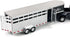 Country 1:20 Big Toys - Sundowner Horse Trailer with Gooseneck Trailer Hitch for Farm Toys & Toy Trucks with Working