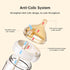 5oz 0-6 2 Pack 4pcs Natural Nursing Glass Baby Bottle - with Anti-Colic Vent System - BPA-Free, with Medium Flow