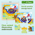 2-4, 9 3-5, Wooden Puzzles for Toddlers Pieces Dinosaur Jigsaw Puzzles for Kids Ages Preschool Learning Activities