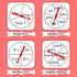 11.8 in/30 cm, Large Arrow Spinner, Red Plastic with Suction Cup, Spinners Game for Classroom Activities, Math Games