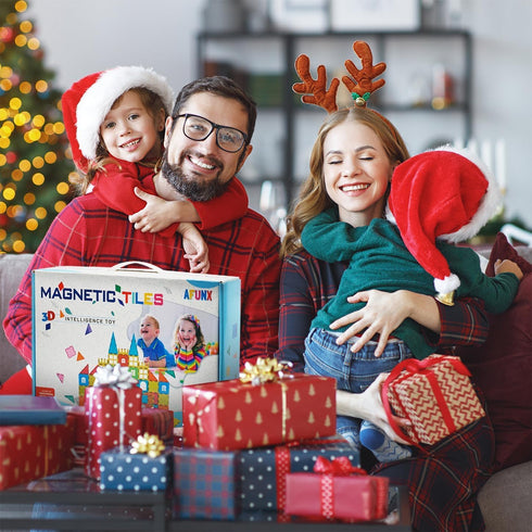 Tiles,102PCS 3D Set 2 AFUNX Magnetic Magnetic Building Blocks Clear Construction Playboards, Inspiration, Creativity