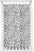 Snow Leopard Themed Fitted Crib Sheet,Soft Toddler Mattress Sheet Fitted - Crib