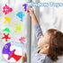 Baby Suction Cup Toys, Ocean Animals Sucker Toys with Mesh Bag Storage, 18 PCS Bath Toys for Kids Ages 4-8