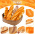 Meiwlong 5pcs Set,Realistic Fake Bread Artificial Bread for Display, Fake French Baguette Loaf of Bread Prop for Bakery
