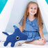 Tezituor Baby Shark Dog Plush Toy, 15'' Shark Puppy Stuffed Animal, Shark Dog Toy