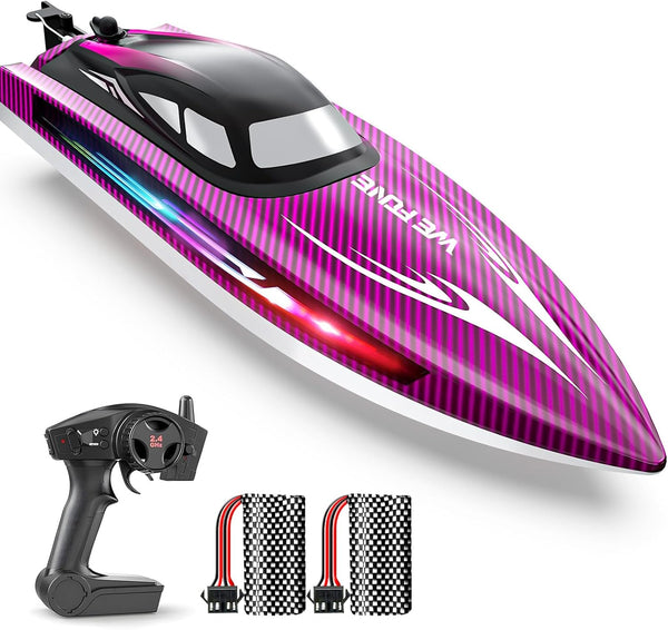 WeFone Remote Control Boat for Adults, 25+ KMH Fast RC Speed Boat
