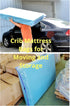 2 Pack -4 Small Mattress Storage Bags with Zipper Mil Plastic Waterproof Mattress Bags for Moving and Storage