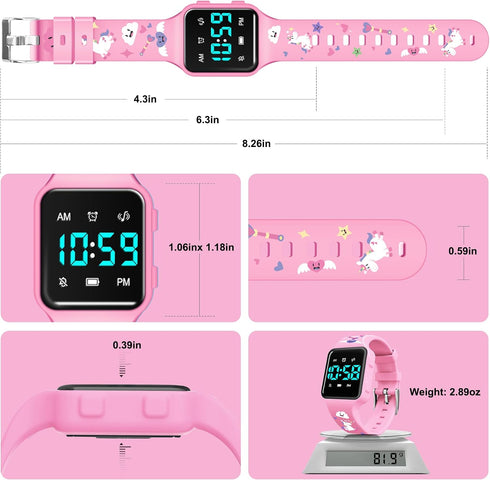 Countdown/Music/Alarm BEN NEVIS Potty Training Watch, Digital Toddler Watch with Clocks/Vibration Reminder