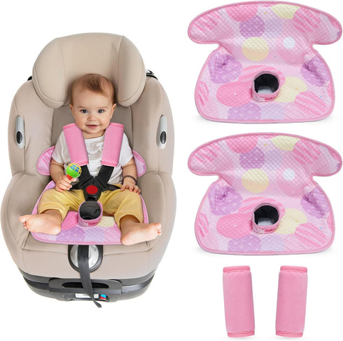 COOLBEBE Piddle Pads Car Seat Protector for Potty Training, 2 Pack Dry
