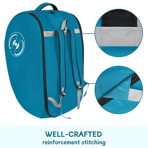 YOREPEK Padded Car Seat Travel Bag for Airplane, Compatible with Doona, Fit for Evenflo Shyft DualRide without Base