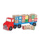 Melissa & Doug Educational Toy Wooden Truck Alphabet Blocks