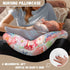 Kathyboom Pink Flower Breastfeeding Pillowcase for Nursing Mom, Ultra Soft Fabric Replacement Pillowcase for Nursing