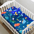 Set 3 Set Set Set Cloele Crib Bedding for Boys Girls- Piece Dinosaur Baby Bedding Soft Comforter Bed Includes Toddler