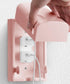 Bates Baby Safety Outlet Cover Box, Pink Plug Covers for Baby Proofing, Socket Covers for Child Safety