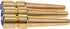 WE Games Brass Cribbage Pegs with Swarovski Austrian Crystals - Set of 3 in Sapphire Blue