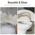 Doytn 5 (1, 7x3.3inch) Toilet Splash Guard Pee Deflector with Strong Suction Cups Urine Guard Prevents Pee Leaks Large
