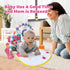 Tummy 0-3-6-9-12 Cuterabit Baby Gym Play Mat, Musical Activity Center for Baby, Kick and Play Piano Gym, Time Play Mat