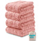 Yagle Mate 4 Pcs Baby Blankets,Fleece Checkered Blanket, Fluffy Small Crib Blankets for Girls,