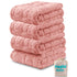 Yagle Mate 4 Pcs Baby Blankets,Fleece Checkered Blanket, Fluffy Small Crib Blankets for Girls,