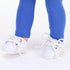 Sophia's 14.5" Doll Shoes Set - Faux Pink Leather Dress Shoes & White All-Star Canvas Sneakers