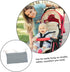 FAVOMOTO Bed Organizer Cotton Storage Bag with Double Slots for Efficient Diaper and Bottle Storage Portable Hanging