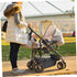 Stroller Bottom Storage Bag, Pushchair Bottom Basket, Nappy Storage Pouch, Oxford Cloth Diaper Accessories