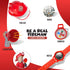 10 PCs Fireman Gear Firefighter Costume Role Play Toy Accessories Set with Helmet and Tools for Kids