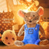 Please Give Mouse a Cookie - 2PCS, 4" Cookie Plush and Cute Mouse Plush for Children who Love Cookies