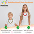 Chewy Necklaces for Sensory Kids, Terry Cloth Chew Necklaces for Chewing, Teething, and Biting