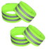 Reflective Bands for Baby Stroller Accessories, High Visibility Elastic Safety Reflector Straps (4 Pieces)